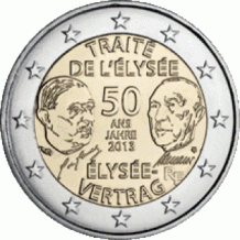 2 EURO 2013	Elysee	UNC Frankrijk